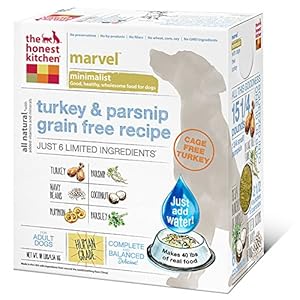 The Honest Kitchen Marvel: Turkey & Parsnip Grain Free Dog Food, 10 lb The Honest Kitchen Marvel: Turkey & Parsnip Grain Free Dog Food, 10 lb