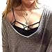 Dreagal Criss Cross Cutout Bralette Seamless Bra Padded Sports Bra Workout