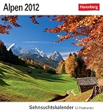 Alpen 2012: Sehnsuchts-Kalender. 53 heraustrennbare Farbpostkarten