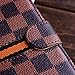 RAYTOP Luxury Brand Designer Brown Checks Leather Cases Covers Wallet for Samsung Galaxy S5 S 5 GT-I9600 Card Holder Striped Classy Classic Men Guys Business Cheap
