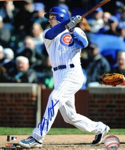 Autographed/Hand Signed Ryan Theriot Chicago Cubs 8x10 Photo