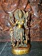 Hindu Goddess Saraswati Statues-Goddess of Learning & Arts in Brass 12 Inches