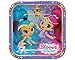 American Greetings Shimmer & Shine Square Plate (8 Count), 7