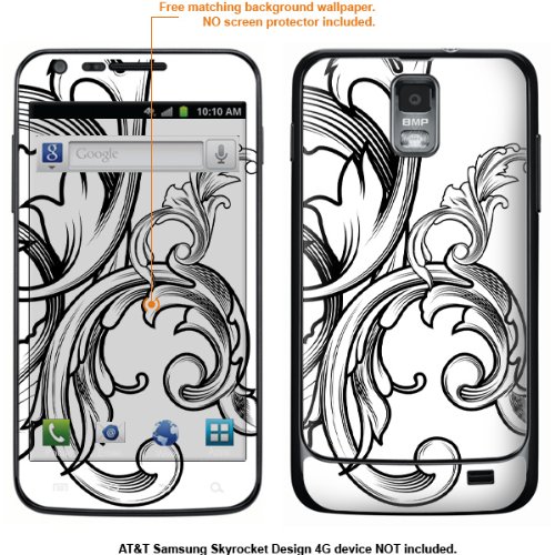 Protective Decal Skin Sticker for Samsung Galaxy S II Skyrocket (AT&T Model) case cover Skyrocket-215