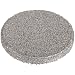 Sintered Metal 316L Stainless Steel Filter Disc, 1/2" Diameter, 1/16" Thick, 5 Micron Pore Size (Pack of 10)
