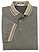 Men's Golf Polo Shirt Sports Cotton Striped Collar Mature Style KC SPORT®