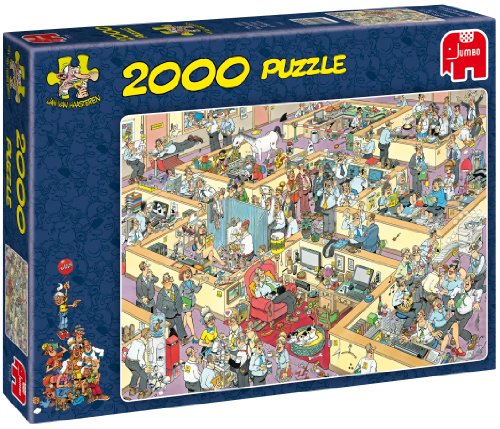 Jumbo 17015 - Jan van Haasteren - Das B&uuml;ro - 2000 Teile