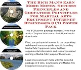The Ultimate How To Earn Extra Money, Marketing and Inner Game for Martial Arts Equipment Web Biz 3 CD Course