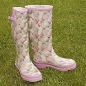 Ladies MARSHMALLOWS Funky Fashion Festival Wellies WF40