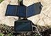 Instapark Mercury 10M Solar Panel Portable Solar Charger with Built-in Dual USB Ports for iPhone, iPad & All Other USB Compatible Devices, 3000mAh Battery Pack