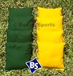 Cornhole Bags Set - 4 Yellow & 4 Hunter Green