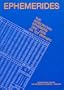 Ephemerides: The Rosicrucian Ephemeris, 1900-2000 Oh TDT (Midnight)