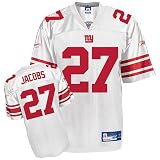 Reebok New York Giants Brandon Jacobs Youth White Jersey Extra Large