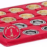 Michelangelo Giant Metal Backgammon Checkers From Italy