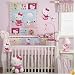 Lambs & Ivy Bedtime Originals Hello Kitty and Puppy 4-Piece Baby Crib Bedding Set, Pink
