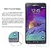 (2 Pack) Galaxy Note 4 Glass Screen Protector,Vinso Tech Samsung Galaxy Note 4 Tempered Glass Screen Protector,0.3mm 9H Hardness Featuring Anti-Scratch,
