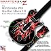 Lightning Red Skin by WraptorSkinz TM fits Nintendo Wii Guitar Hero III (3) Les Paul Controller (GUITAR NOT INCLUDED)