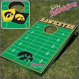 Iowa Hawkeyes NCAA Football Field Bean Bag Toss Game