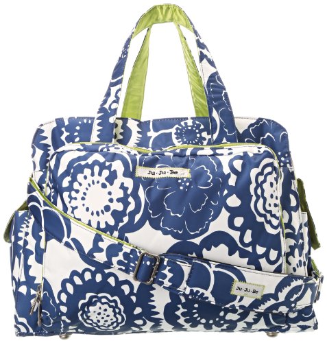 Ju-Ju-Be Be Prepared Diaper Bag, Cobalt Blossoms