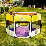 Portable Fabric Puppy and Pet Play Home - Large
