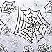 Creepy Spider Web Plastic Table Cover Decoration