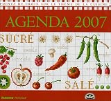 Agenda 2007 : Grilles de point de croix sur le th�me de la cuisine