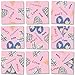 B Dazzle Hearts Scramble Squares 9 Piece Puzzle