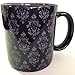 Disney Parks Haunted Mansion Wallpaper Pattern Ceramic Mug NEW