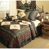 Pinecone Log Cabin Quilt - Full/Queen