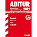 Abitur-Pr�fungsaufgaben Gymnasium Bayern. Mit L�sungen; Deutsch G8 2012, (inkl. CD-ROM) Mit den Original-Pr�fungsaufgaben 2011 und �bungsaufgaben