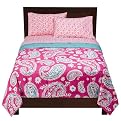 Home Paisley Comforter - Pink