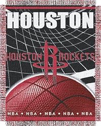 Houston Rockets Focus Series Throw Blanket - NBA Basketball Fan Shop Sports Team Merchandise
