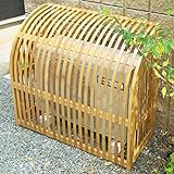 和モダンエアコン室外機カバー 犬矢来(いぬやらい) Sサイズ 幅95cm×高さ91cm 天然竹 AC-IY095-NAT