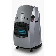 Gasheizger�t Blueflame, max. 4.000 Watt, 2 Fach-Sicherheitssystem SBF Silber