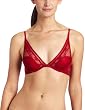 Calvin Klein Women's Lace and Micro All Lace Plunge Bra with Lift