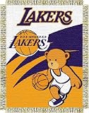 Los Angeles LA Lakers Baby Blanket Bedding Throw 36 x 46