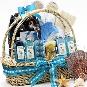 Ocean Mists Seaside Spa Bath and Body Gift Set - A Great Gift Basket For Her!