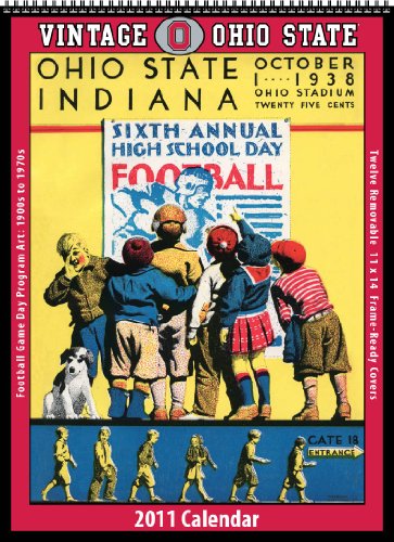 Ohio State Buckeyes 2011 Vintage Football Calendar