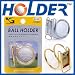 Gold Round Golf Ball Clip Holder & TEE Holder for Belt