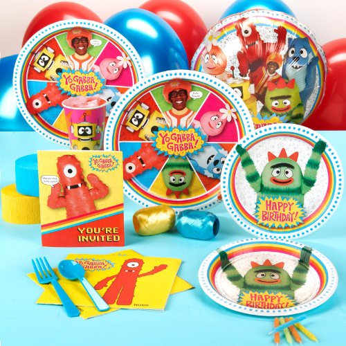 Yo Gabba Gabba! Standard Party Pack for 16 Party Accessory-image