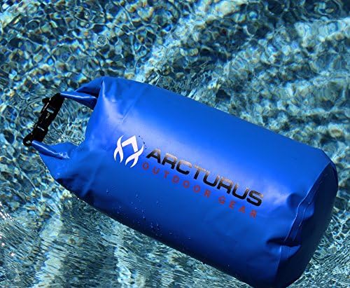 Arcturus Outdoor Gear Heavy Duty Dry Bag - High Quality Dry Sack for Boating, Rafting, Fishing and Camping (Blue, 10 L)
