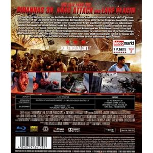 Sharknado - Genug Gesagt! 3d Shutter [Blu-ray] [Import allemand]