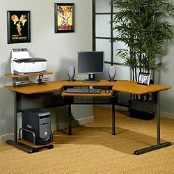 Studio RTA Power Center III Collection Pewter/Teak Power Center 19657