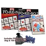 Pokeno Super Pack Including Pokeno 2 Too and 100 Extra Blue Bingo Chips and FREE Storage Bag