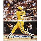 Dave Parker Autographed Pittsburgh Pirates (Yellow Jersey) 8x10 Photo