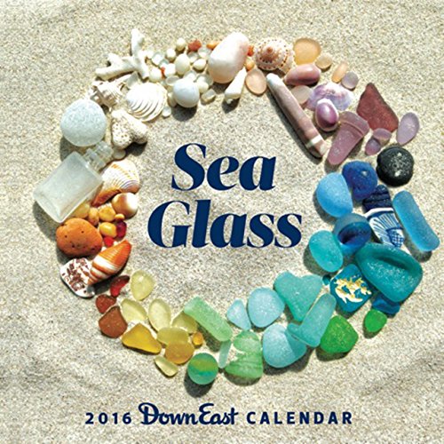 2016 sea glass down east wall calendar