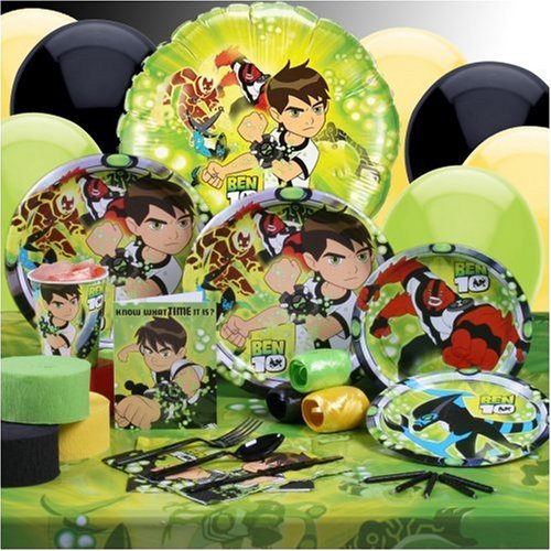 61o0L1FHLyL Ben 10 Colossal Party Pack for 8 people
