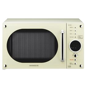 Daewoo KOR6N9RC Digital Microwave 20 Litre 800 Watt, Cream