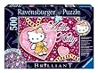 Ravensburger 14921 - Funkelnde Hello Kitty - 500 Teile Brilliant Puzzle
