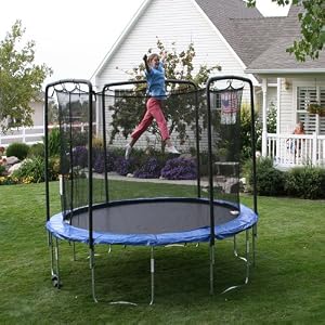 14' Round Trampoline with Saftey Enclosure